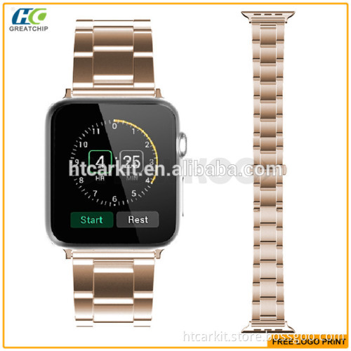 2015 Luxury Accessories For Apple Watch Band Strap WatchBand Stainless Steel